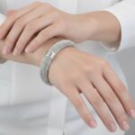 Christian 14 karaat wit gouden armband