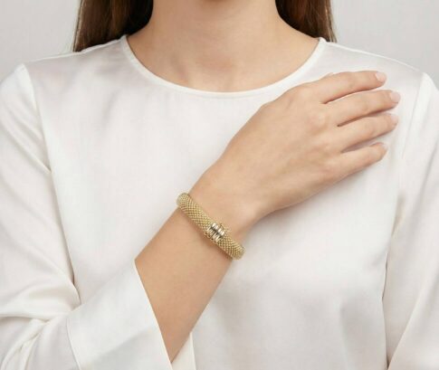 14 karaat gouden vintage armband