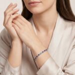 Christian saffier armband