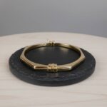 Geel gouden Christian fantasie armband