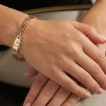 Christian heren armband geel goud