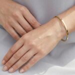 Goud Christian slavenarmband