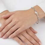 Christian wit goud armband met zirkonia