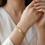 Christian heren armband geel goud