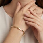 Goud Christian slavenarmband