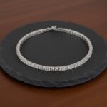 Christian wit goud zirkonia armband