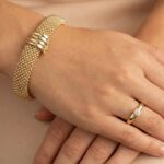 14 karaat gouden vintage armband