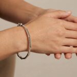 Christian wit gouden fantasie armband