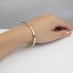 Goud Christian klemarmband