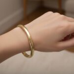 Gouden slavenarmband Christian