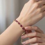 Christian robijn armband