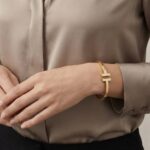 Geel goud slavenarmband