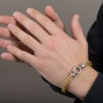 Christian geweven armband