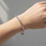 Christian wit gouden schakel armband