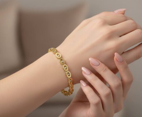 Christian ovale gouden armband