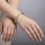 Gouden slavenarmband Christian