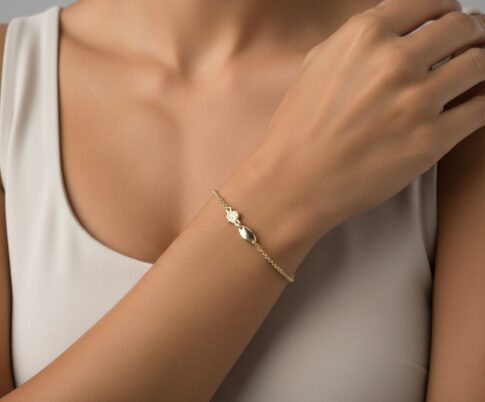 Gouden as armband