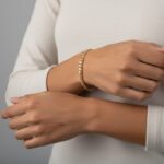 Christian massieve armband