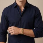 Christian heren armband 18 karaat goud