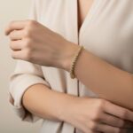 Christian gouden tennisarmband