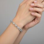 Christian aquamarijn armband