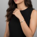 14 karaat geel gouden Christian slavenarmband