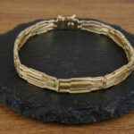 Christian heren armband geel goud