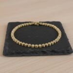 Christian gouden tennisarmband