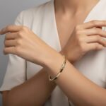 Goud Christian klemarmband