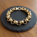 Christian goud jasseron armband