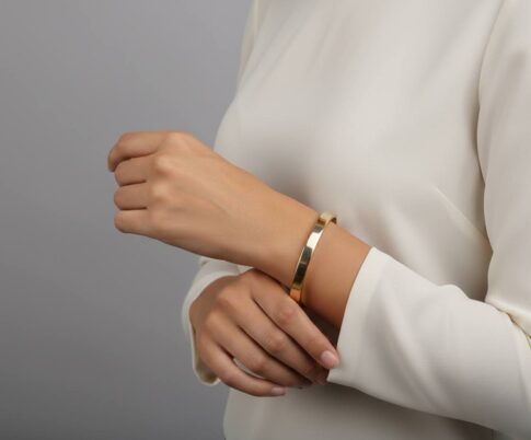 Slavenarmband 14 karaat goud