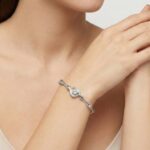 Christian wit goud armband met zirkonia