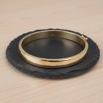 Christian slavenarmband 14 karaat goud