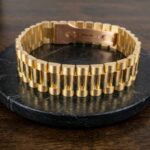 Christian heren armband 18 karaat goud