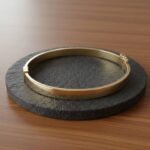 Geel gouden Christian 14 karaat slavenarmband