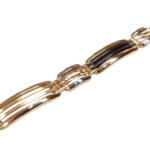 14 karaat armband met keramiek