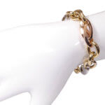 14 karaat tricolor armband