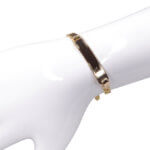 Gouden plaat armband