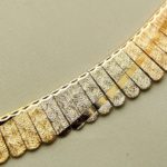 14 karaat tricolor collier