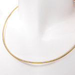 Geel gouden spang collier