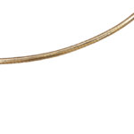 Geel gouden spang half rond