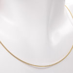 Geel gouden omega spang glad