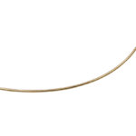 Geel gouden omega spang glad