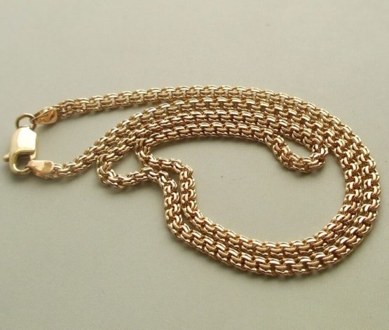 Rose gouden collier