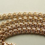 Rose gouden collier