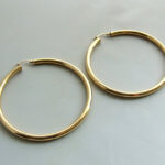 14 karaat Christian creolen