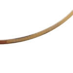 Bicolor gouden omega spang