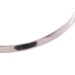 Bicolor gouden omega collier plat