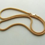 Geel goud collier