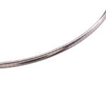 Wit gouden omega collier